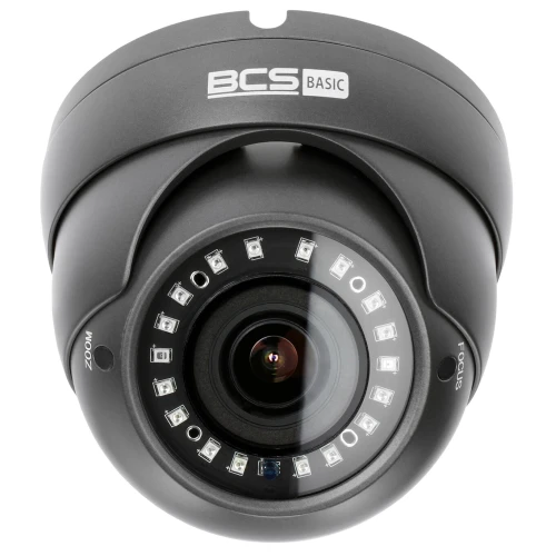 BCS-B-DK82812 Kamera kopułowa 8MPx 4in1 Monitoring CVI TVI AHD CVBS obiektyw 2.8-12mm