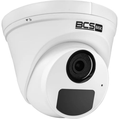 Zestaw monitoring 2x Kamera BCS-B-EIP12FR3(2.0) Full HD IR 30m Audio PoE 1TB