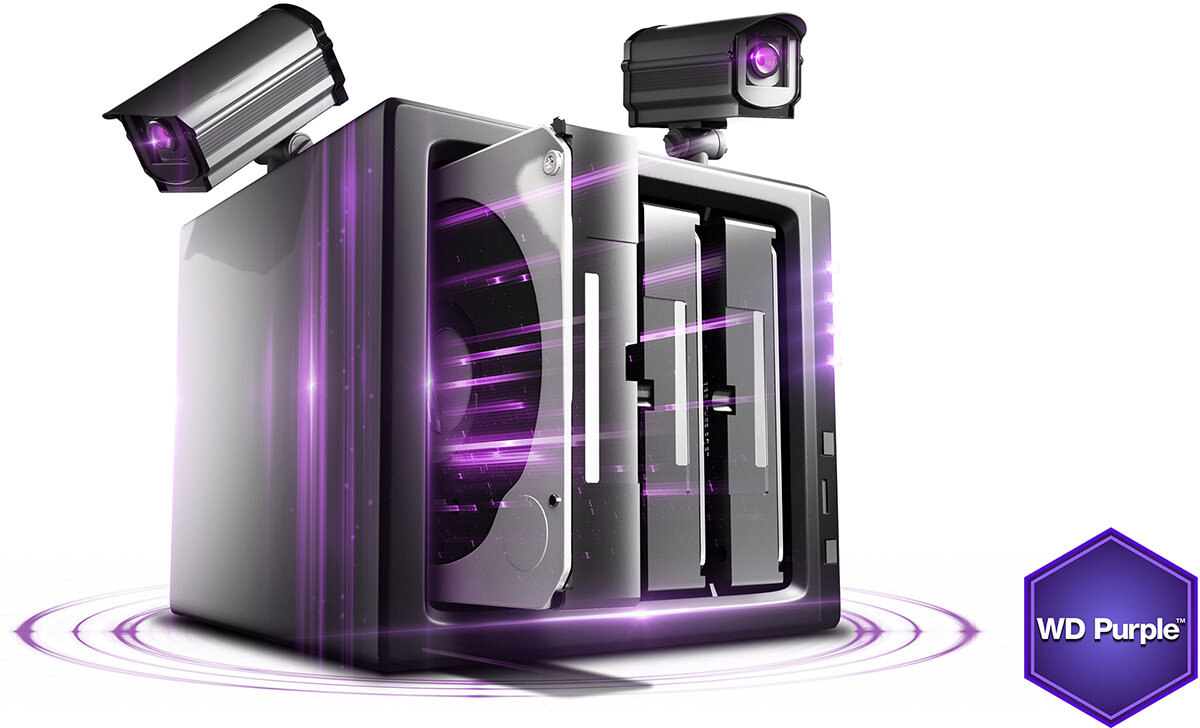 Dysk twardy do rejestratorów cyfrowych WD Purple 500GB