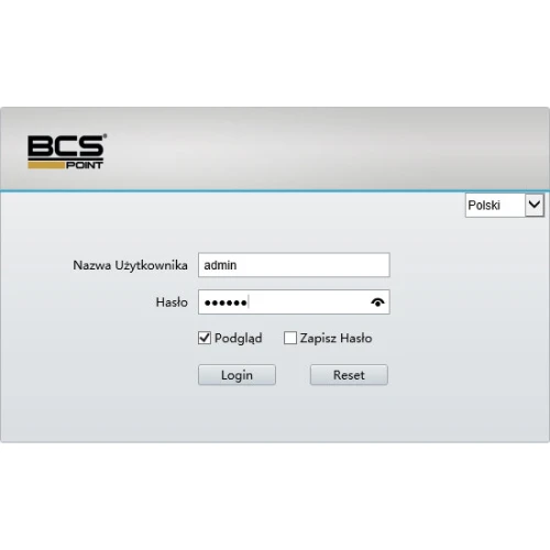 Kamera IP sieciowa kompaktowa BCS Point BCS-P-102WSA-II 2Mpx