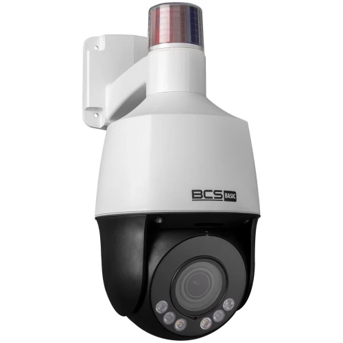 Kamera obrotowa IP 5 Mpx BCS-B-SIP154SR5L1 z alarmami świetlnymi i dźwiękowymi