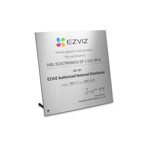 Kamera z własnym zasilaniem na kartę microSD WiFi 3Mpx EZVIZ EB3 + Panel słoneczny