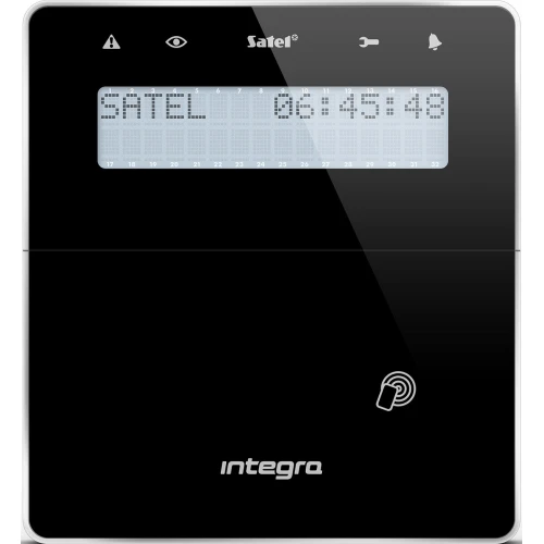 Manipulator LCD Bezprzewodowy z czytnikiem kart zbliżeniowych Satel INT-KWRL-BSB