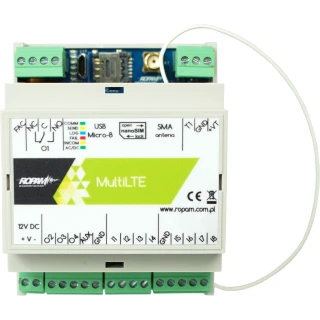 Moduł komunikacyjny LTE/GPRS, 12V/DC, MultiLTE-RF-D4M Ropam