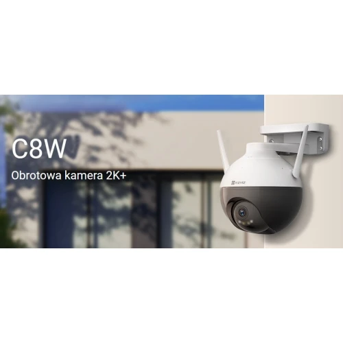 Bezprzewodowa kamera obrotowa EZVIZ C8W 2K+ WiFi IP 64GB