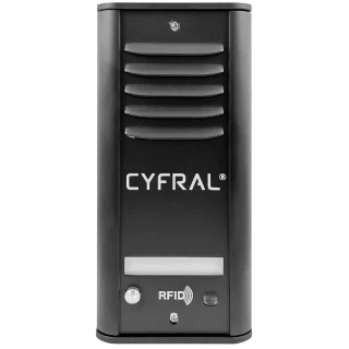 Panel analogowy CYFRAL 1-lokatorski COSMO R1 czarny