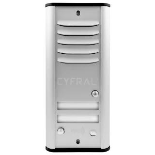 Panel analogowy CYFRAL 2-lokatorski COSMO R2 srebrny