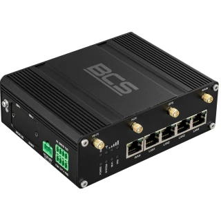 Profesjonalny Router LTE DUAL SIM z PoE, WiFi oraz GPS 4G & 3G BCS-R4GDS-1W4L-P-W-G
