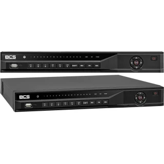 Rejestrator IP 16 kanałowy BCS-L-NVR1602-A-4K obsługa do 32Mpx
