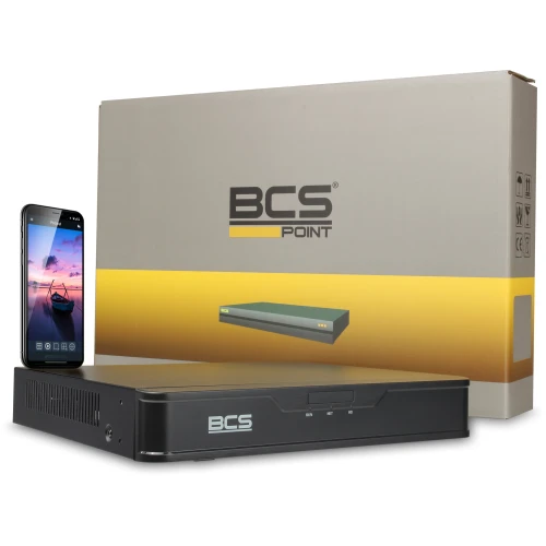  Rejestrator sieciowy IP BCS Point BCS-P-NVR0801-4K-II