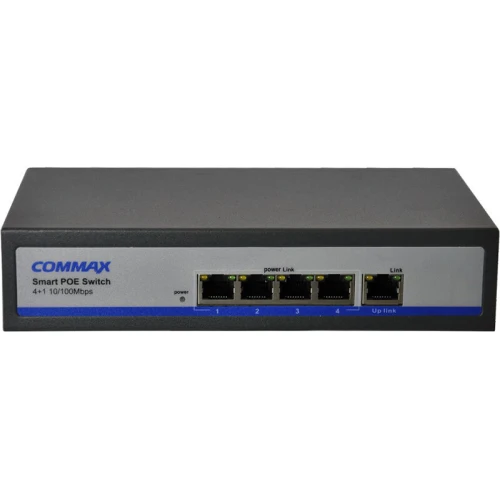 Switch 5-portowy CIOT-H4L2 COMMAX IP 4 POE 1 UPLINK