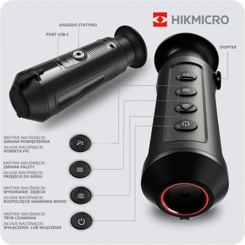 Termowizor ręczny HIKMICRO by Hikvision Lynx LC06