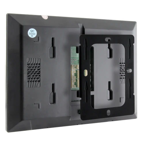 Wideodomofon EURA VDP-80C5 dwurodzinny, Czarny, LCD 7'', FHD, 2 wejścia, Czytnik