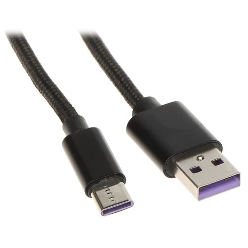 Przewód USB-W-C/USB-W-1M/NYL-B 1.0m