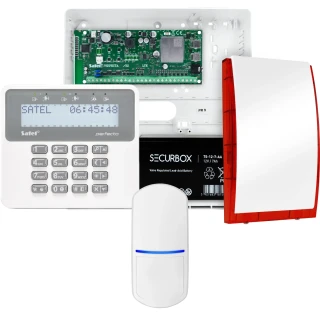 Zestaw alarmowy SATEL PERFECTA 32 LTE, 1x czujka PET, sygnalizator, manipulator