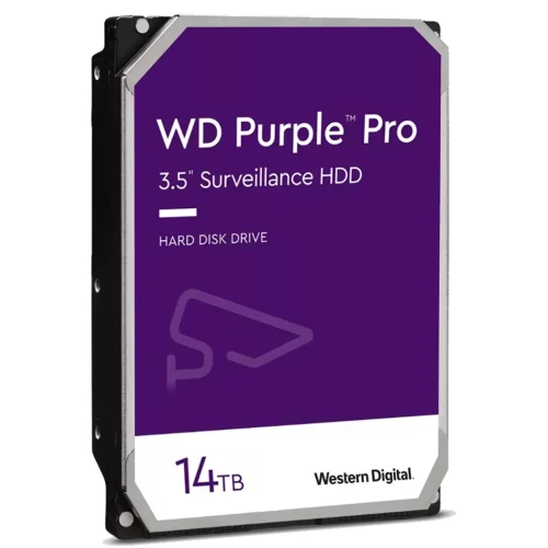 Dysk twardy do monitoringu WD Purple Pro 14TB 3,5" SATA