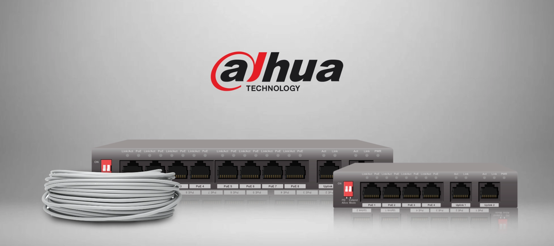 Switch PoE Dahua CS4228-24GT-240 24-portowy SFP