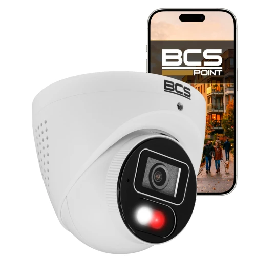 Kamera kopułkowa IP BCS-P-EIP26FSR3L3-Ai2 6Mpx, SkyLight, WhiteLight 30m, WDR130dB, AI