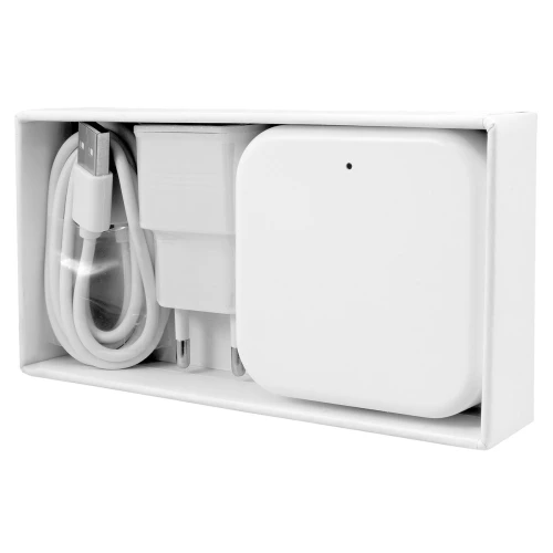 Zdjęcie przedstawia bramkę IP EURA ACA-20C9, która jest przeznaczona do integracji z zamkami szyfrowymi i szyldami, ukazując jej kompaktowy i nowoczesny design. Produkt wyróżnia się solidną konstrukcją i eleganckim wykończeniem, co czyni go idealnym do zastosowań w systemach kontroli dostępu.