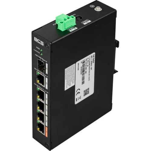 5 portowy niezarządzalny switch (PoE) BCS-L-SP0401G-1SFP(2)