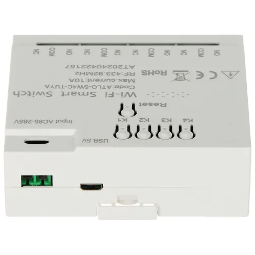 Inteligentny przełącznik ATLO-SW4C-TUYA Wi-Fi, Tuya Smart