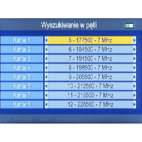 Miernik sygnału DVB-T/DVB-T2 WS-6975