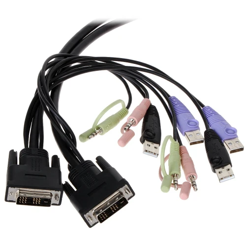 Przełącznik DVI + USB CS-682