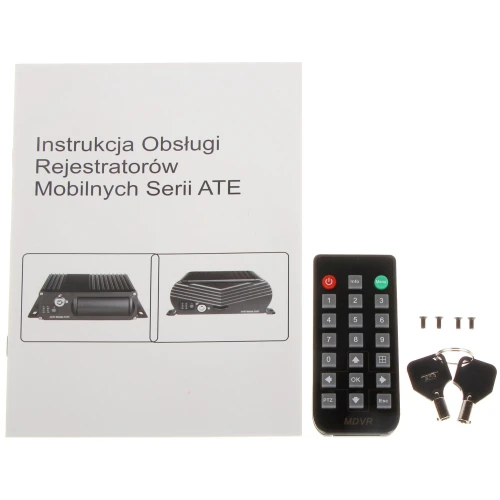 Rejestrator mobilny AHD ATE-D0801-T2 8 Kanałów