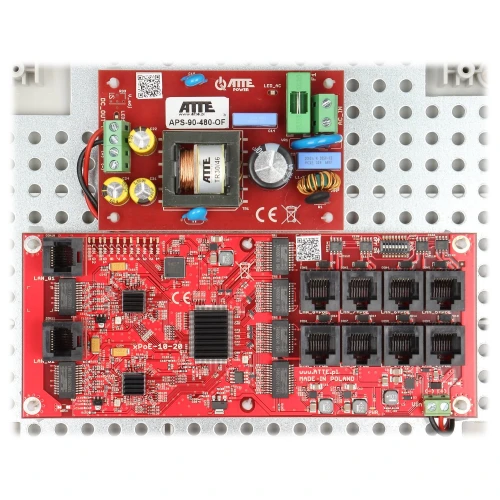 Switch poe IP-8-20-L2 8-portowy ATTE