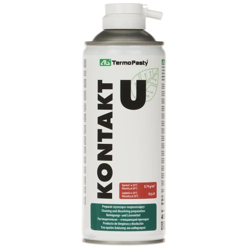 Uniwersalny preparat czyszczący KONTAKT-U/400 SPRAY 400ml AG TERMOPASTY