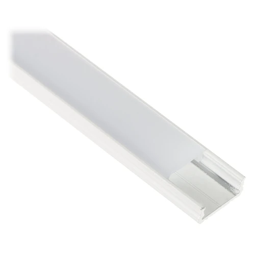 Profil z kloszem do taśm LED PR-LED/SW/2M natynkowy biały