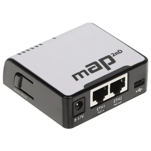 Punkt dostępowy MAP-2ND mAP, 2.4GHz 300Mb/s MIKROTIK