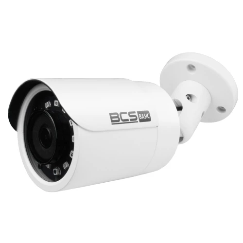 Monitoring Full HD BCS Basic Full HD 2MPx 1TB H265+ 5 x Kamera tubowa 2.8mm IR 30m