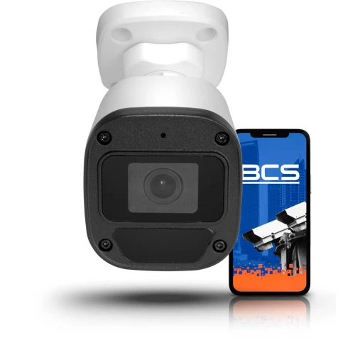 Zestaw monitoring 6x Kamera BCS-B-TIP12FR3(2.0) Full HD IR 30m Audio PoE 1TB