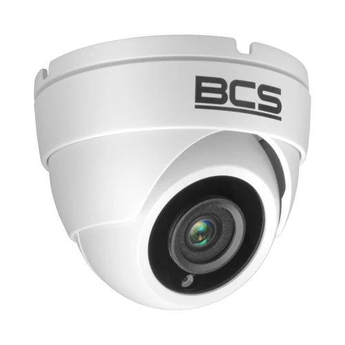 Zestaw do monitoringu BCS-XVR0401-IV 2x Kamera BCS-DMQ4203IR3-B Dysk 1TB
