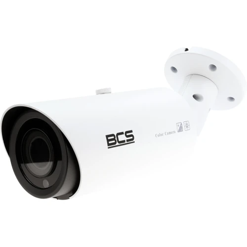Monitoring 8MPx po skrętce siedem kamer BCS-TQ7803IR3-B rejestrator BCS-XVR08014KE-II podgląd zdalny