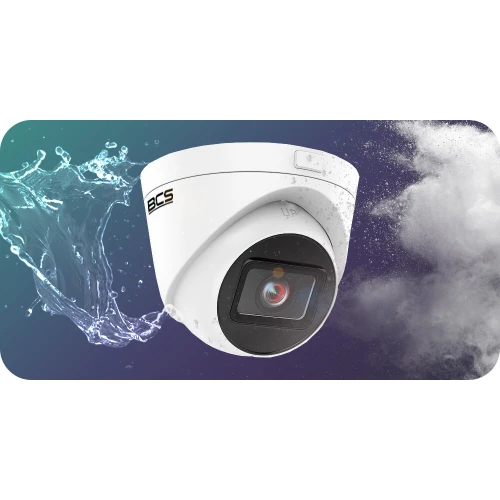 BCS View Zestaw monitoringu 8 kamer 4 MPx IR 30m, Motozoom, Starlight