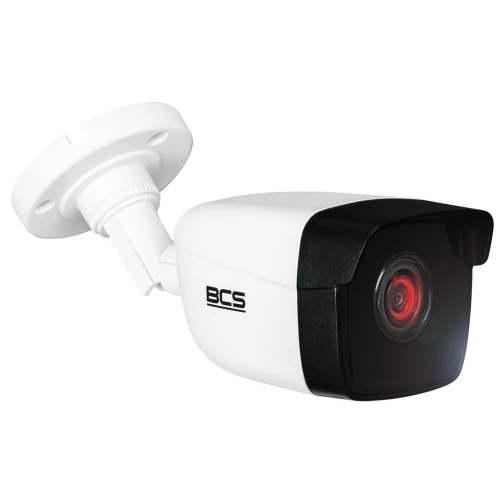 Oferta monitoringu 4x kamera 5 MPx BCS-V-TIP15FWR3 IR 30m, funkcje inteligentne 