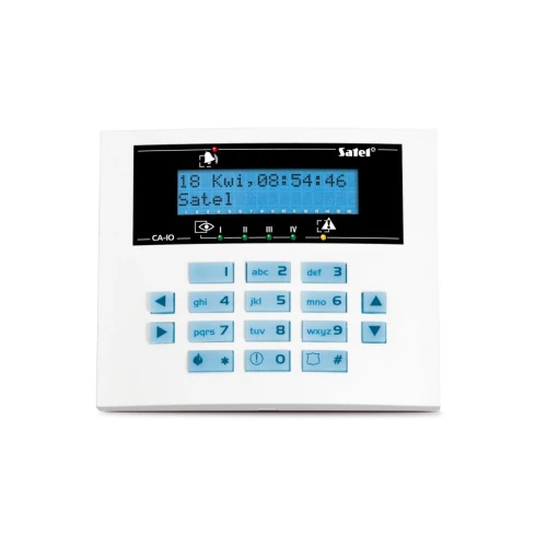 Manipulator LCD do centrali CA-10, CA-10 BLUE-S