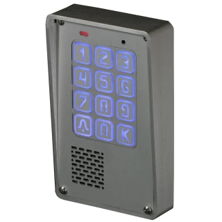 Cyfrowy panel domofonowy wielorodzinny z szyfratorem RADBIT KEC-4 NT MINI GD36