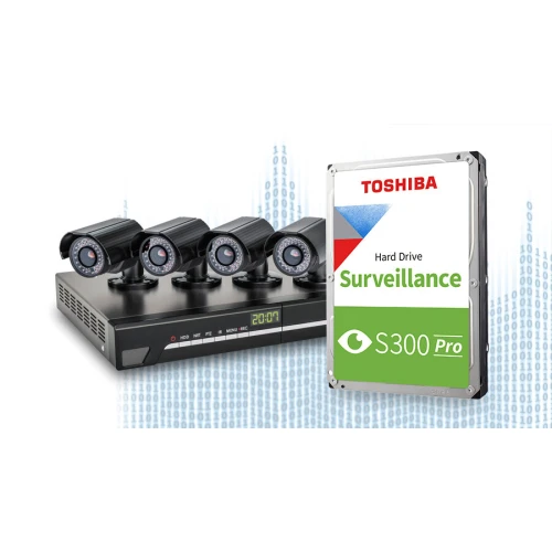 Dysk twardy do monitoringu Toshiba S300 Pro Surveillance 10TB