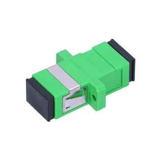 Extralink SC/APC | Adapter | Jednomodowy, Simplex, zielony