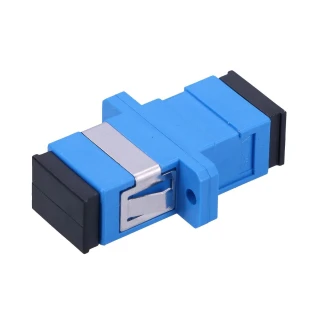 Extralink SC/UPC | Adapter | Jednomodowy, Simplex, niebieski