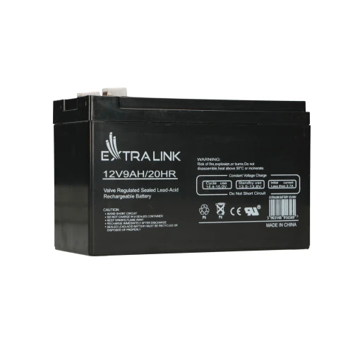 Extralink AGM 12V 9Ah | Akumulator | bezobsługowy
