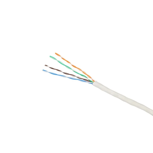 Extralink CAT5E UTP (U/UTP) V2 Wewnętrzny | Kabel sieciowy skrętka | 500M