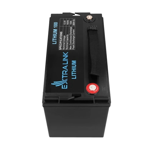 Extralink LiFePO4 100AH | Akumulator | 12.8V, BMS
