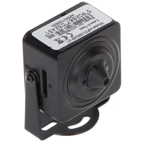 Kamera IP APTI-250MP-37/B PINHOLE 3Mpx 3.7 mm