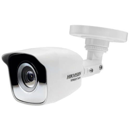 Zestaw 5 kamer HD monitoringu Hikvision HIwatch Rejestrator 8kan