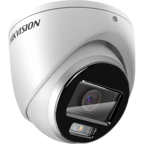 Zestaw do monitoringu po skrętce 6 kamer Hikvision ColorVu Full HD