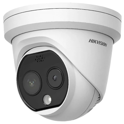 Hybrydowa kamera termowizyjna IP DS-2TD1217B-3/PA(B) 3.1mm 720p, 4mm 4Mpx Hikvision